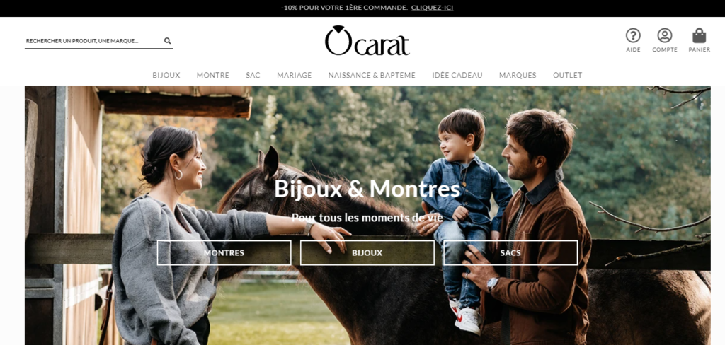 Ocarat - Bijouterie en ligne