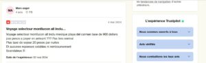 avis selectour sur trustpilot