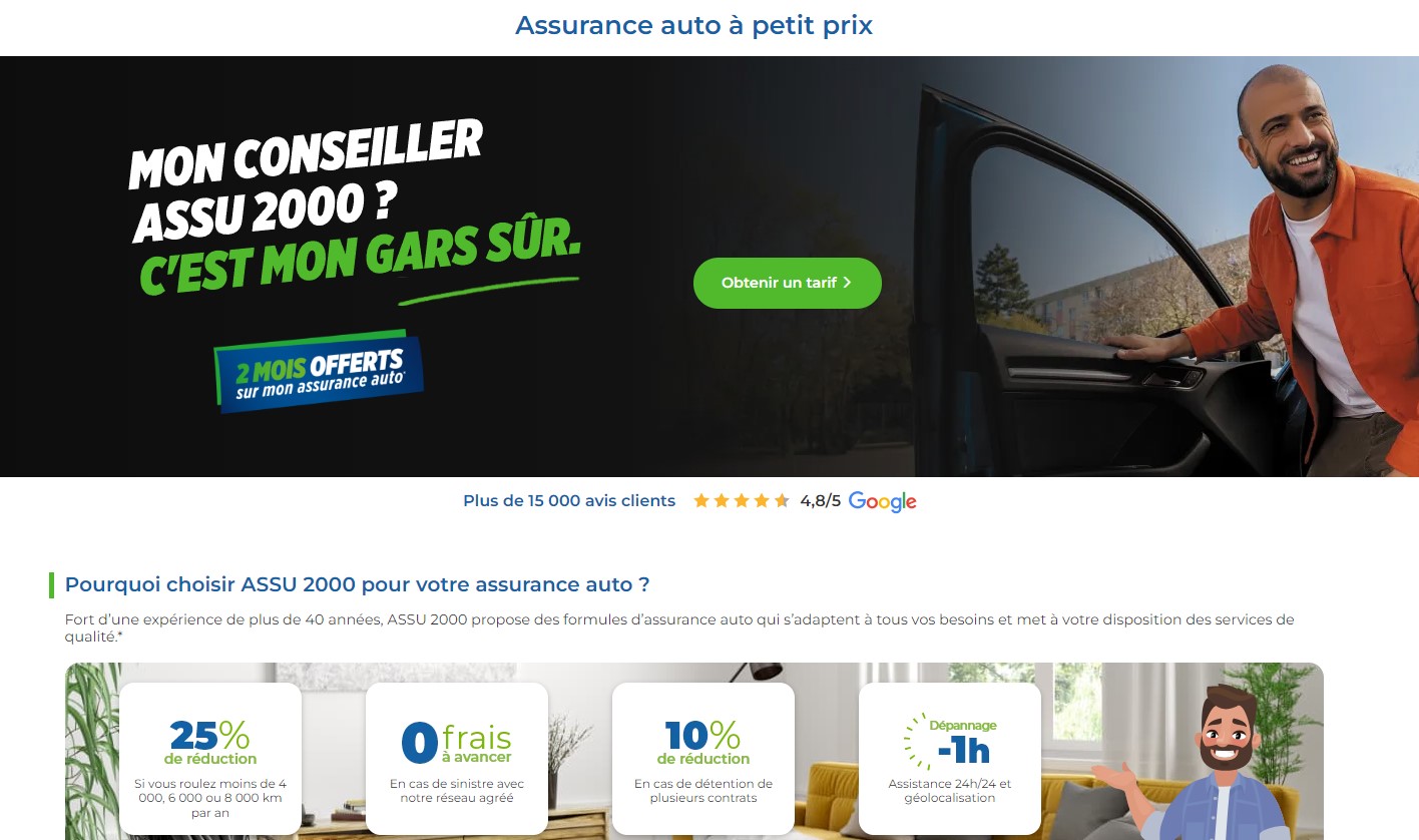 assurance auto assu 2000