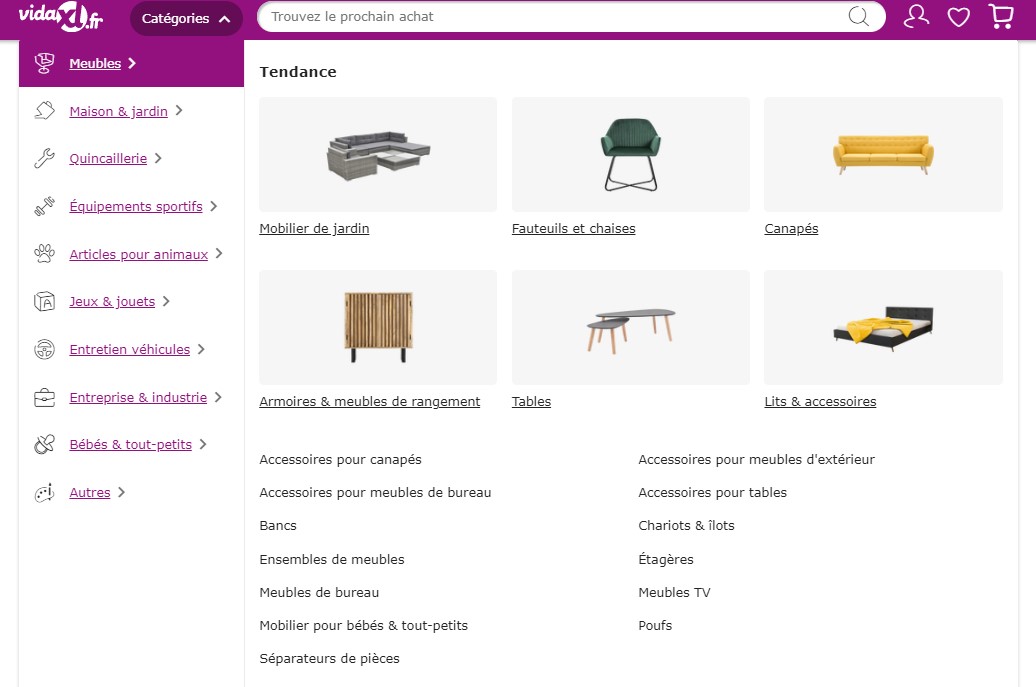 categories vidaxl