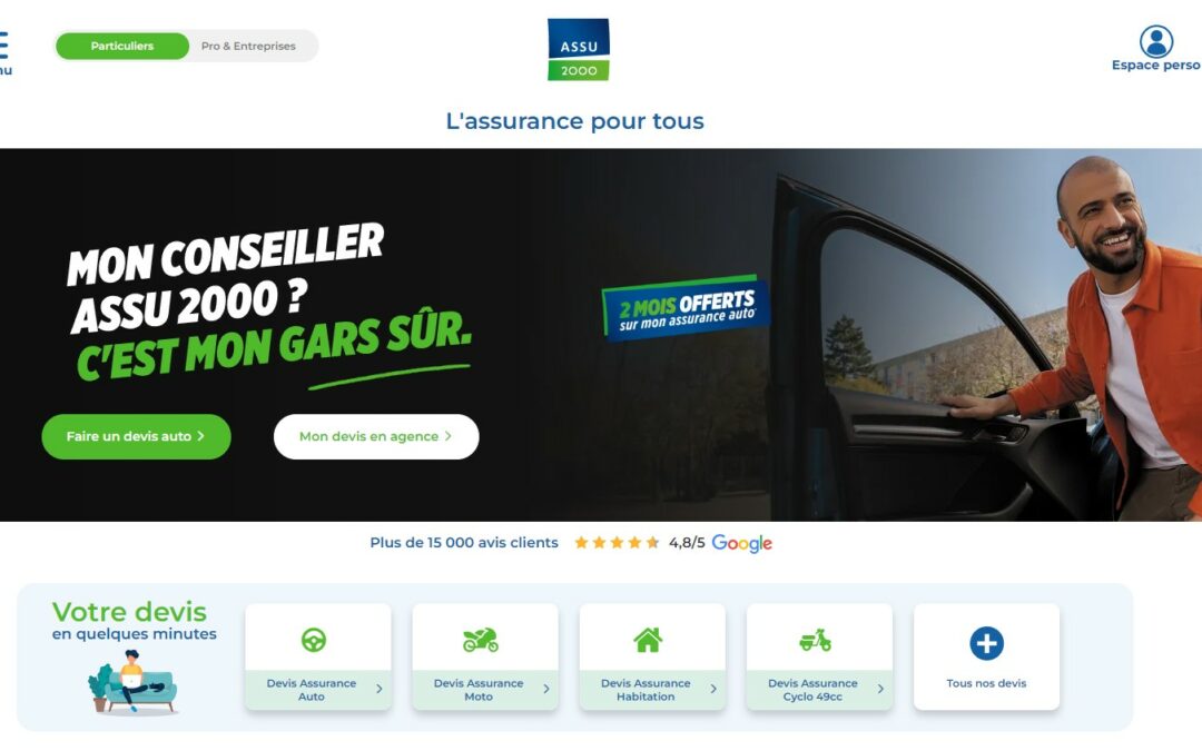 Avis Assu 2000 : que vaut réellement le « courtier qui aime vous simplifier la vie » ?