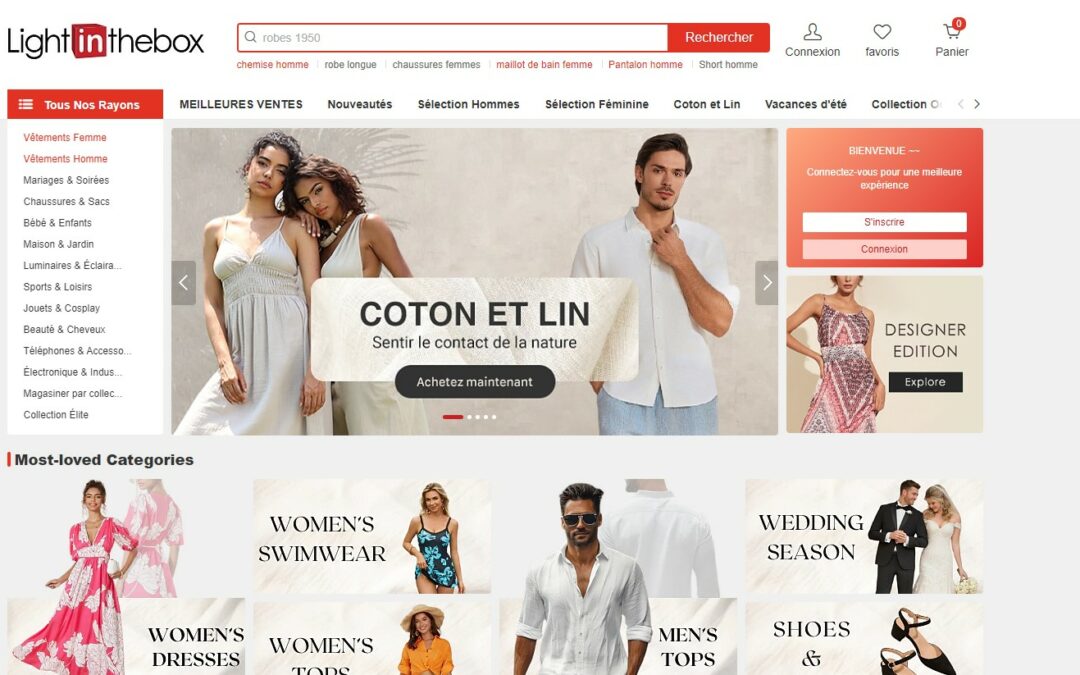 Avis LightInTheBox : tout savoir sur le site e-commerce chinois