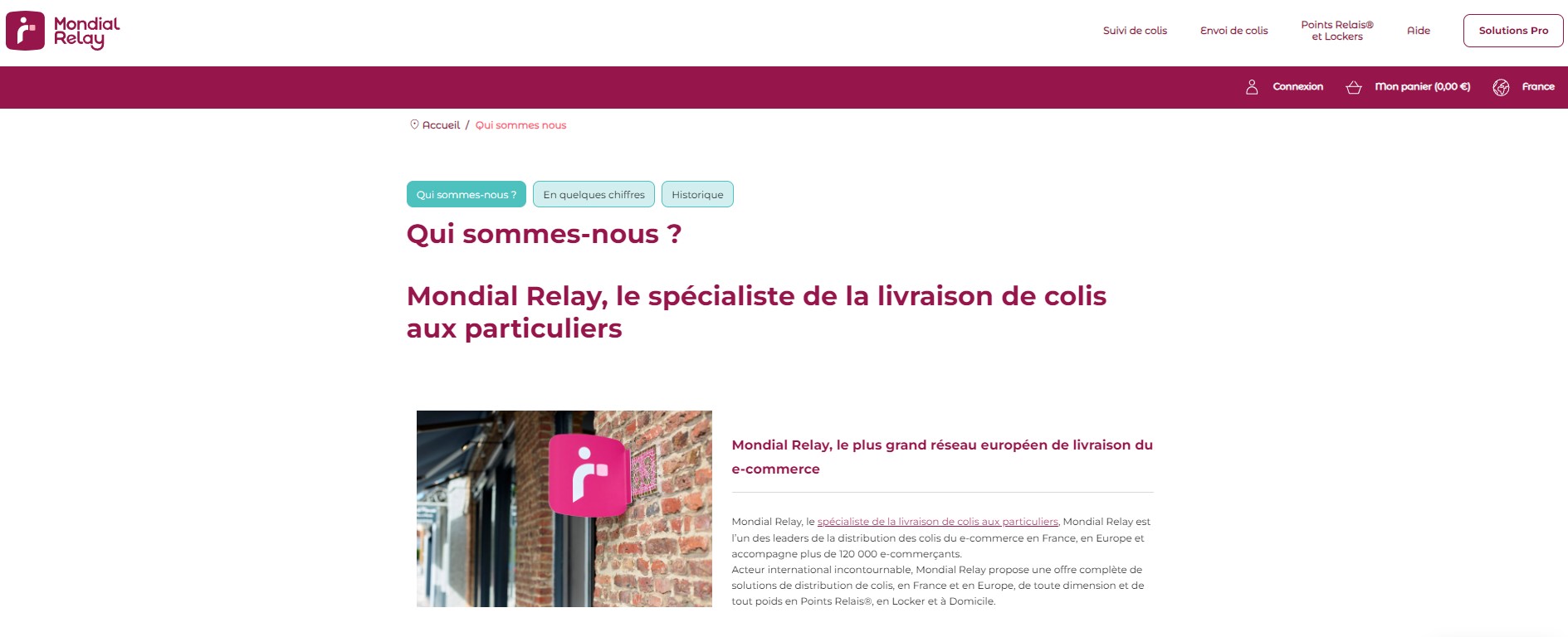 a propos mondial relay