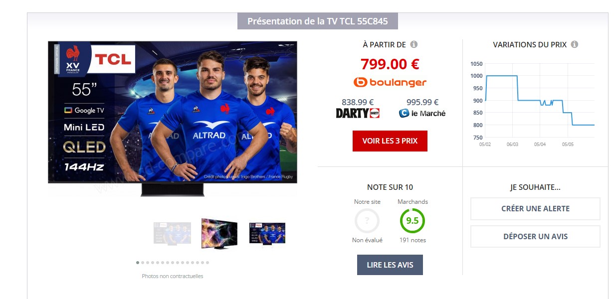 tcl tv 55C845