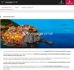 voyage prive a propos