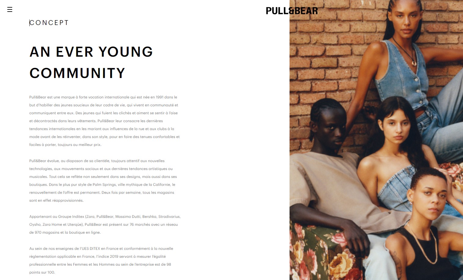 about us pull and bear